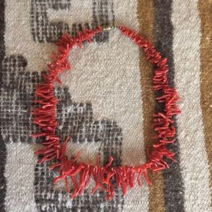 Vintage Coral Necklace